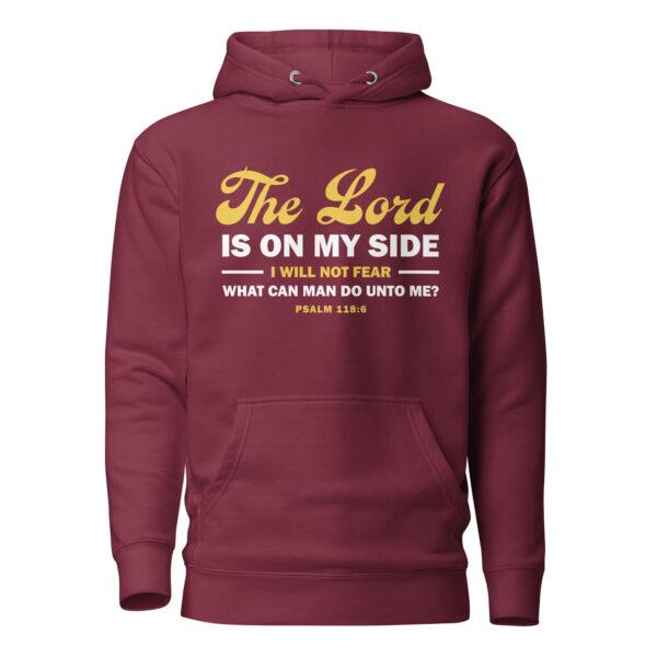 The Lord Is On My Side Hoodie - Image 4