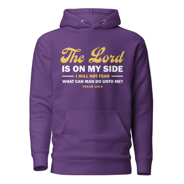The Lord Is On My Side Hoodie - Image 7